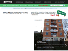 Tablet Screenshot of mxmrealty.com